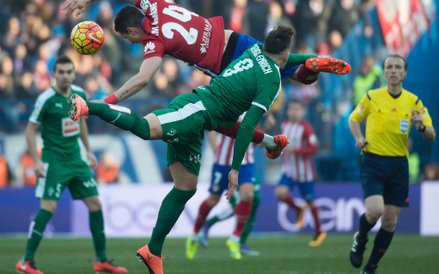 6 lutego, Madryt. Mecz pomiędzy Atletico Madryt a Sd Eibar podczas ligi hiszpańskiej.