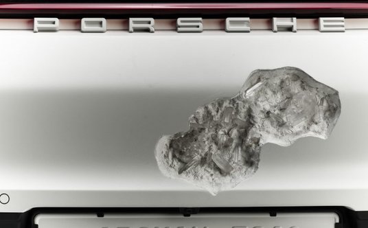 "porsche Daniel Arsham Selfridges"
