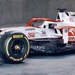 Bolid zespołu Alfa Romeo Racing Orlen w Warszawie