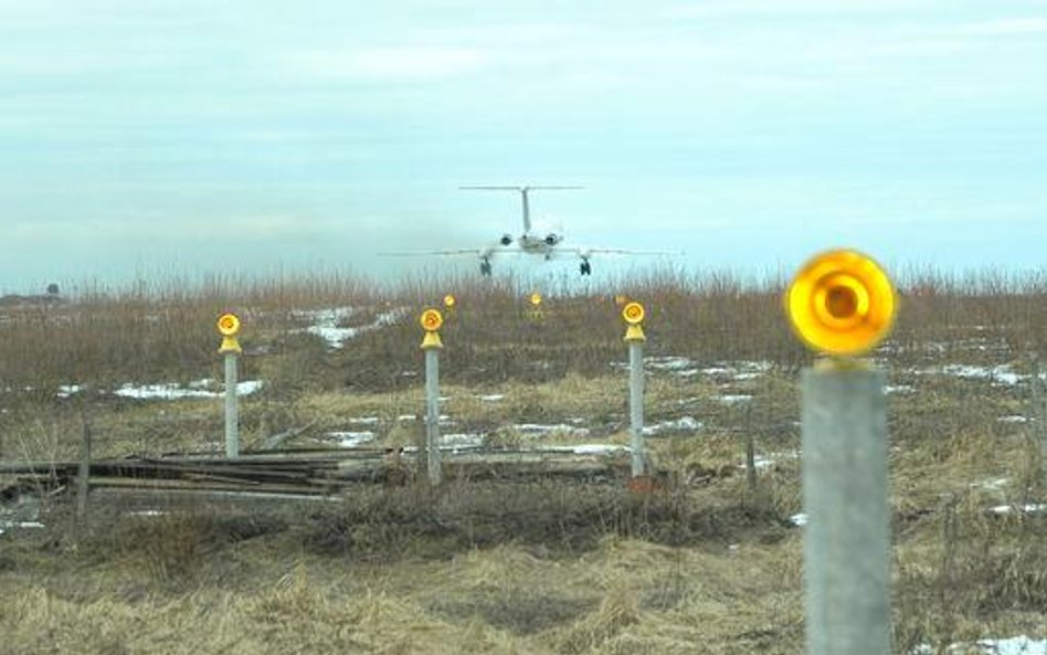 Lotnisko Smoleńsk-Siewiernyj rok po katastrofie prezydenckiego tupolewa