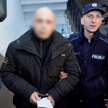 Krystian W. doprowadzony do Sądu Rejonowego w Wejherowie w 2019 r.