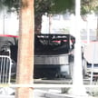 Tesla Cybertruck przed hotelem w Las Vegas