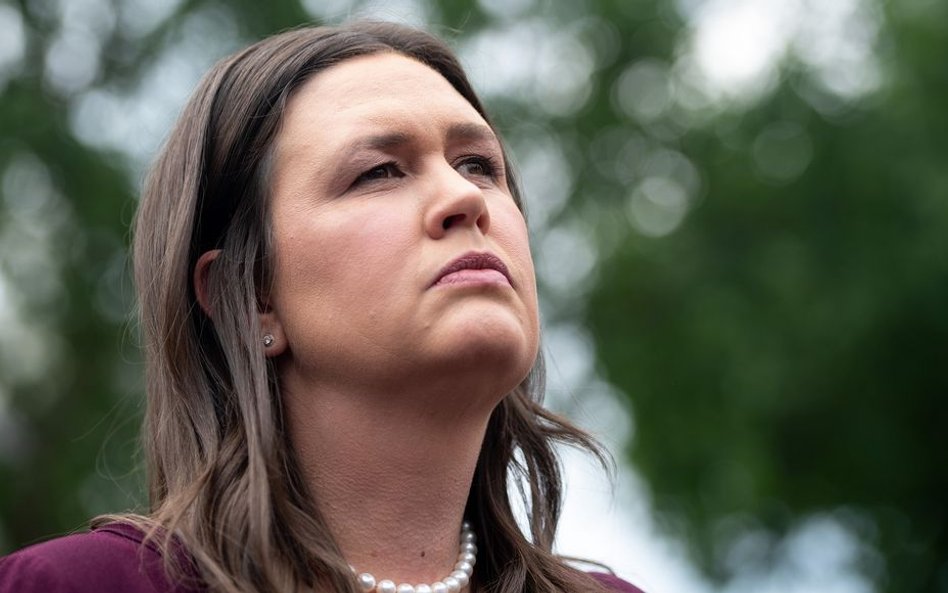 Sarah Sanders, rzeczniczka Trumpa, odchodzi ze stanowiska