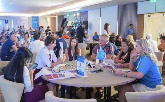 Podczas warsztatu agenci mogli bezpośrednio porozmawiać z przedstawicielami najważniejszych sieci ho