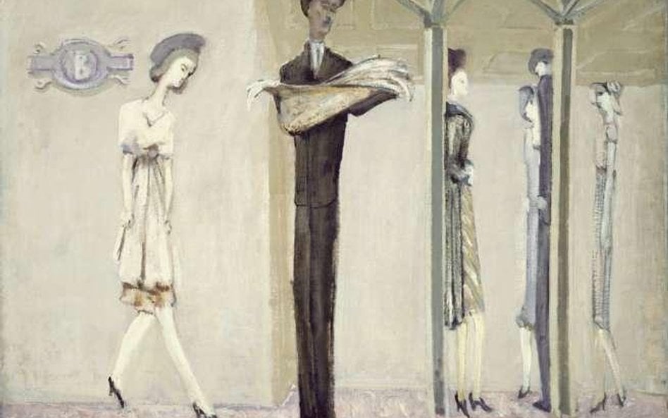 Mark Rothko “Fantazja w metrze”, ok. 1940, National Gallery of Art, Waszyngton, The Mark Rothko Foun