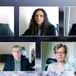 Dziennikarze i redaktorzy „Rzeczpospolitej”: w górnym rzędzie Krzysztof Adam Kowalczyk, Katarzyna Ku
