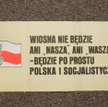 Propagandowy plakat z czasów PRL