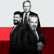 Prowadzący podcast „Rzecz w tym”, Bogusław Chrabota, Michał Szułdrzyński i Michał Płociński