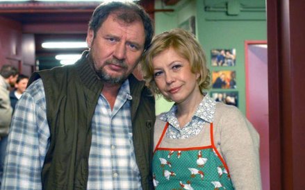 Małgorzata Zajączkowska i Andrzej Grabowski w Złotopolskich