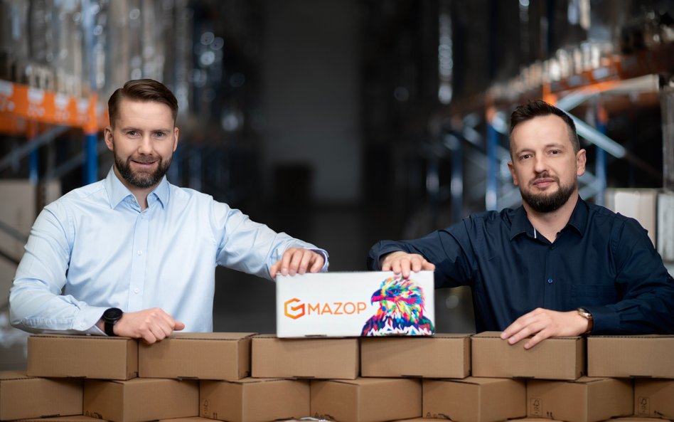 Krzysztof Rusin, prezes i Paweł Kocyk, wiceprezes Mazop Group
