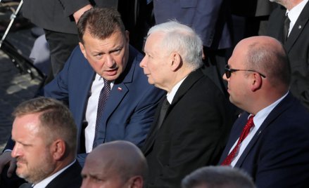 Mariusz Błaszczak i Jarosław Kaczyński