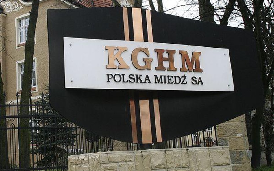 KGHM spodziewa się większych oszczędności