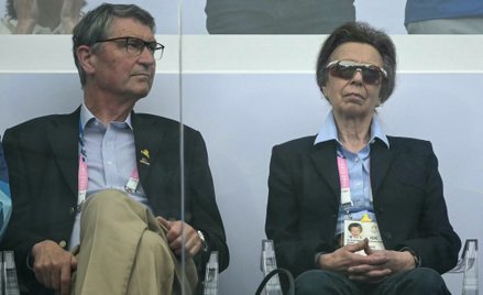 Księżniczka Anna podczas igrzysk w Paryżu.