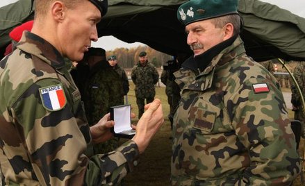 Francuscy i polscy żołnierze ćwiczyli razem na manewrach NATO w 2013 r. w Polsce i państwach bałtyck