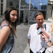 Anna Sandowicz- odtwórczyni ról w "UFO" oraz Barbara Krasińska- reżyserka "UFO"