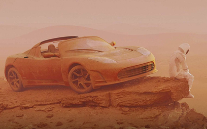 Zdjęcie tygodnia: Tesla i „Starman” na Marsie