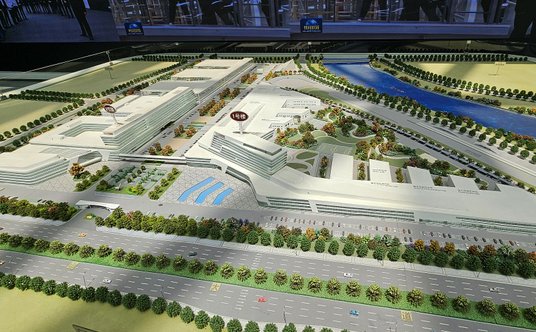 Tak prezentuje się teren centrali koncernu GAC