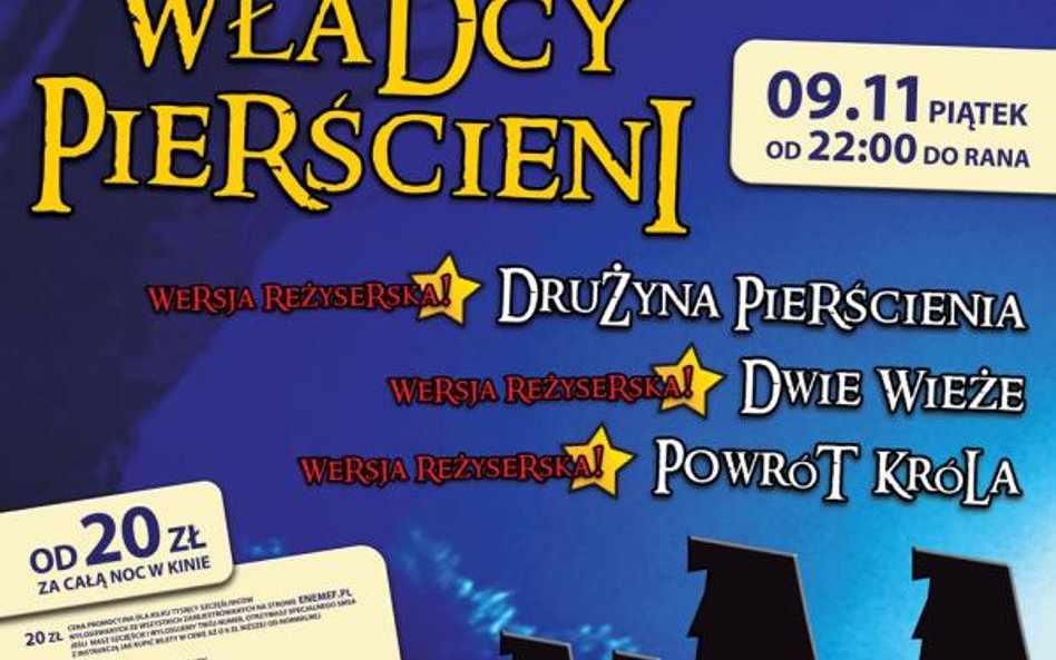 ENEMEF: Noc reżyserskich wersji Władcy Pierścieni