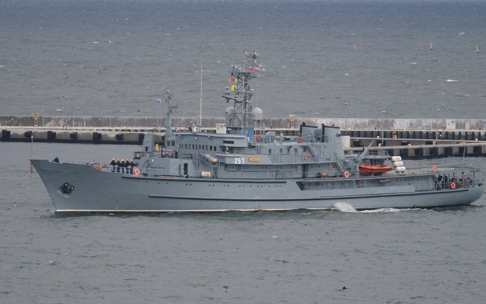 ORP Wodnik. Fot./Łukasz Pacholski