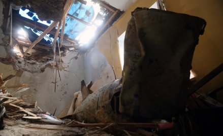 Zniszczenia wywołane ostrzałem Odessy