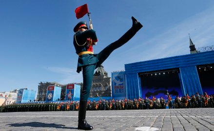 Przed Dniem Zwycięstwa na ulicach Moskwy