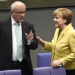 Kanclerz Niemiec Angela Merkel i przewodniczący partii CDU/CSU Volker Kauder
