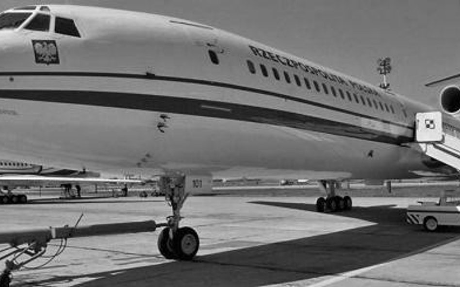 Jeden z rządowych tupolewów