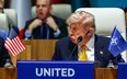 Prezydent USA Donald Trump podczas szczytu przywódców NATO w Ankarze