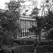Pałac Saski - widok z Ogrodu Saskiego. Fotografia z 1940 roku