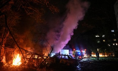 Rosyjski atak na Zaporoże