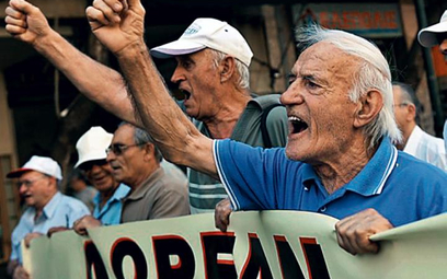 Protest greckich emerytów. Nie pierwszy i nie ostatni