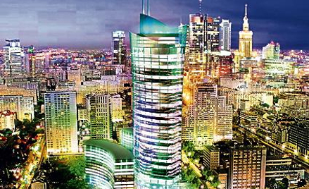 Warsaw Spire, biurowiec Ghelamco, powstaje obok siedziby Bellony w Warszawie