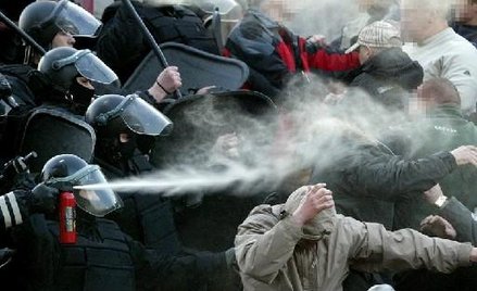 Policja ocenia, że jedna trzecia kibiców jest związana ze światem przestępczym