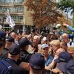 Protest pod Sejmem