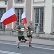 Patriotyczne emocje biegaczy i kibiców
