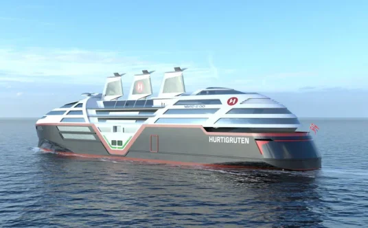 Projekt elektrycznego wycieczkowca Hurtigruten