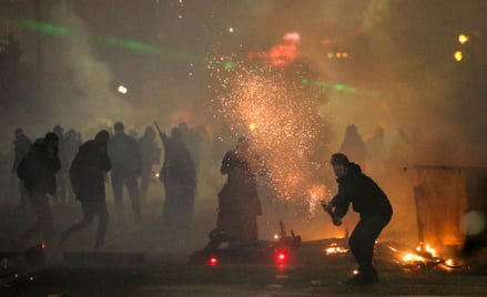 Protest w Tbilisi