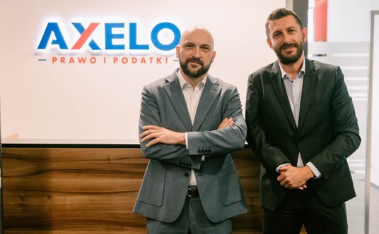 Wspólnicy zarządzający Axelo. Od lewej Dariusz Domagalski i Radosław Ostrowski