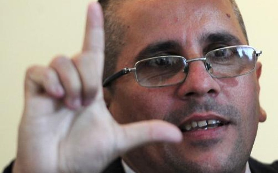 Jose Ubaldo Izquierdo jeden z uwolnionych kubańskich dysydentów