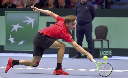 Puchar Davisa: Belgia - Francja 1:0. Znakomity Goffin