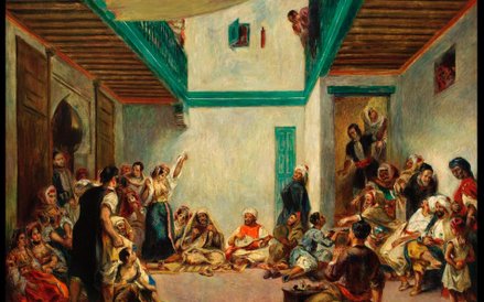Pierre-Auguste Renoir, Żydowskie wesele w Maroko (według Delacroix), około 1875