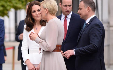 Williama i Kate witała w stolicy polska para prezydencka.