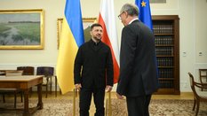 Wołodymyr Zełenski i Włodzimierz Czarzasty