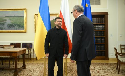 Wołodymyr Zełenski i Włodzimierz Czarzasty