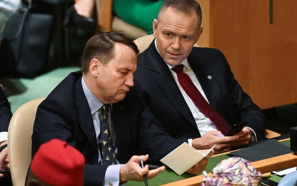 Radosław Sikorski i Karol Nawrocki