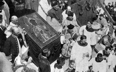 Uroczystości powtórnej koronacji – po zbeszczeszczeniu w październiku 1909 r. – obrazu Matki Boskiej