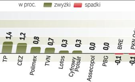 W przebiciu przez wskaźnik największych firm poziomu 2500 punktów przeszkodziły banki. Indeks sektor