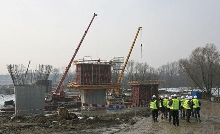 Budowa Mostu Północnego w Warszawie