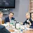 Uczestnicy debaty „Uchodźcy – między solidarnością a zobowiązaniem”. Od lewej: prof. Andrzej Bryk, E