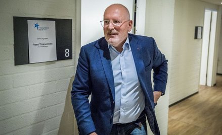 Timmermans: W najbliższym czasie nie będzie armii europejskiej
